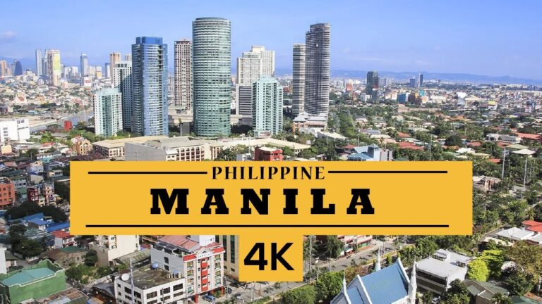 Philippines Manila 4k Ultra HD Drone View || Top Best Tourist Place Malina.